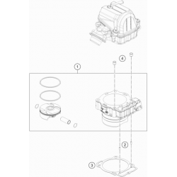 Cylindre HUSQVARNA 450 FE 4T 2022 