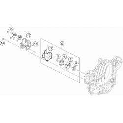Pompe à eau HUSQVARNA 450 FE 4T 2022 