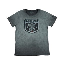 T-shirt Black-Yack Vintage 