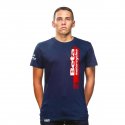 T-shirt bleu marine - rouge Beta Motorcycles