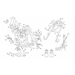 Cadre SHERCO 125 SE FACTORY 2T 2022 