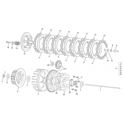 Embrayage SHERCO 125 SE FACTORY 2T 2022 