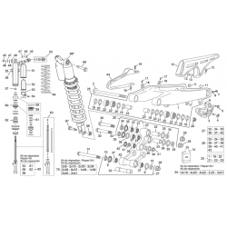 Amortisseur - Bras oscillant SHERCO 250 SE FACTORY 2T 2022 