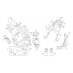 Cadre SHERCO 250 SEF FACTORY 4T 2022 