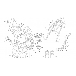 Cadre SHERCO 450 SEF FACTORY 4T 2022 