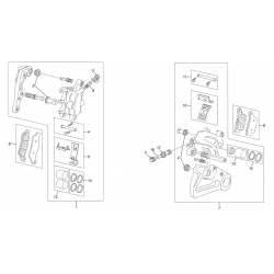 Etrier frein arrière - avant SHERCO 450 SEF FACTORY 4T 2022 