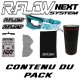 Masque R-FLOW NEXT 24 Bleu / Blanc - Full pack 
