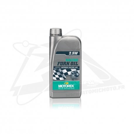 Huile de fourche MOTOREX RACING FORK OIL 2,5W - 1L 