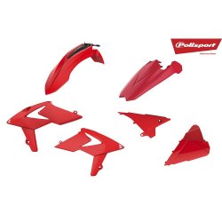 Kit plastique - POLISPORT - rouge 