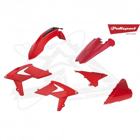 Kit plastique - POLISPORT - rouge 