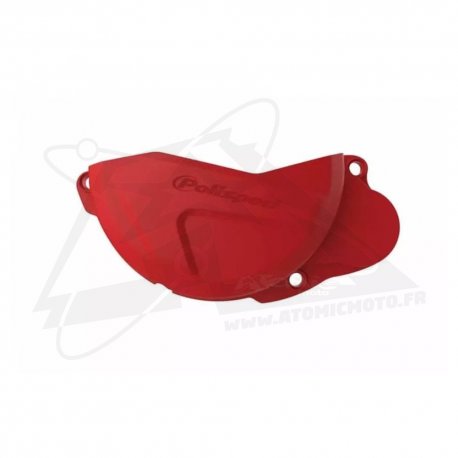 Protection de carter d'embrayage - POLISPORT - rouge 