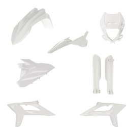 Kit plastique super complet - ACERBIS - Original Blanc 
