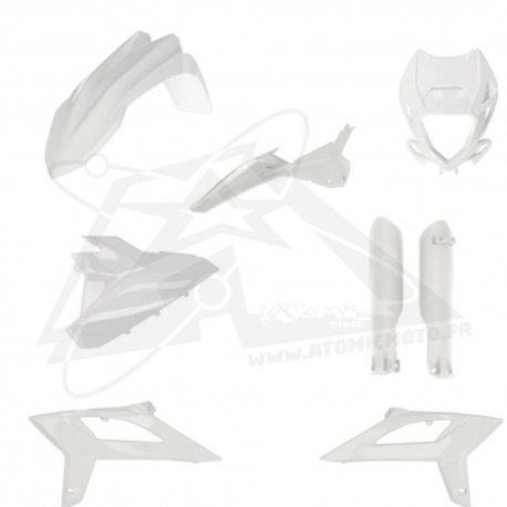 Kit plastique super complet - ACERBIS - Original Blanc 