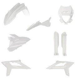 Kit plastique super complet - ACERBIS - blanc 