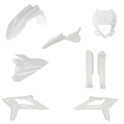 Kit plastique super complet - ACERBIS - blanc