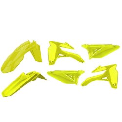 Kit plastique - POLISPORT - Jaune fluo 