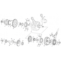 Vilebrequin assemble SHERCO 500 SEF FACTORY 4T 2023 