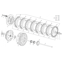 Embrayage SHERCO 500 SEF FACTORY 4T 2023 