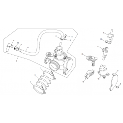 Corps d'injection SHERCO 500 SEF FACTORY 4T 2023 