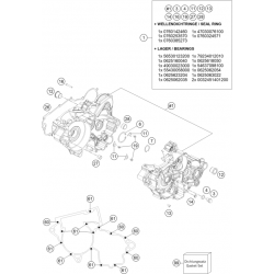 Carters moteur HUSQVARNA 250 TEi 2T 2023 