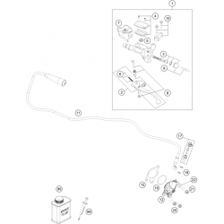 Contôle d'embrayage HUSQVARNA FC 250 4T 2023 