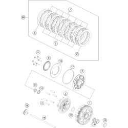 Embrayage HUSQVARNA FC 250 4T 2023 