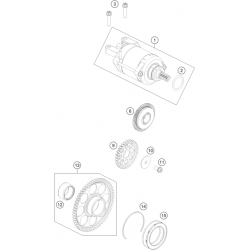 Démarreur électrique HUSQVARNA FC 250 4T 2023 