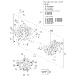 Carters moteur HUSQVARNA FC 350 4T 2023 