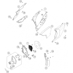 Filtre à air et boîte à air HUSQVARNA FC 450 4T 2023 