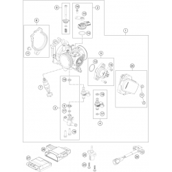 Corps d'injection HUSQVARNA FC 450 4T 2023 