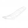 Housse de selle grise