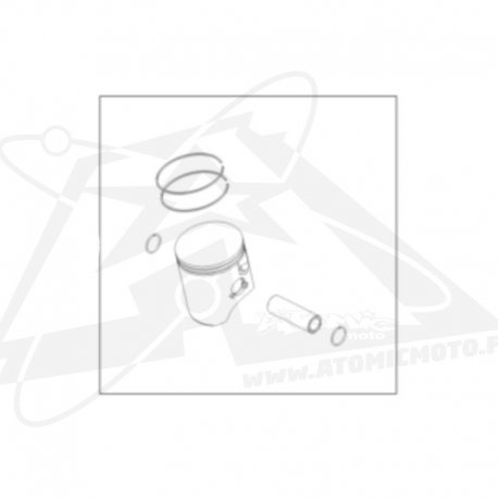 Piston origine 300 2T côte A 