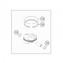 Piston origine côte A - 350 4T