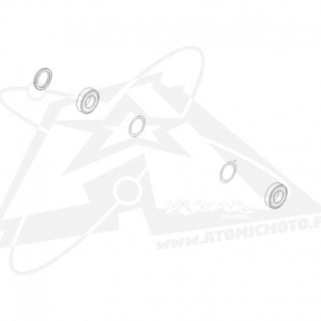 Roulement de vilebrequin 250 & 350 4T cross 