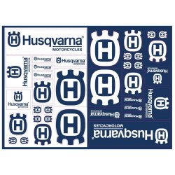 Planche d'autocollants HUSQVARNA