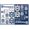 Planche d'autocollants HUSQVARNA