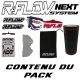 Masque R-FLOW NEXT 41 Bleu / Blanc / Rouge - Full pack 