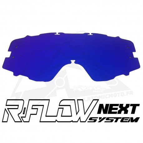 Écran iridium bleu pour masque R-FLOW NEXT 