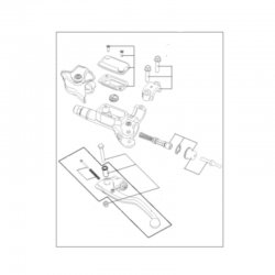 Maître cylindre d'embrayage origine BREMBO 