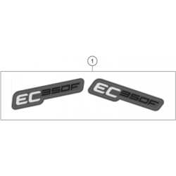Adhésifs kit déco GASGAS 350 EC-F 4T 2023 