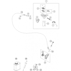 Contôle d'embrayage GASGAS 350 EC-F 4T 2023 