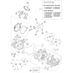 Carters moteur GASGAS 85 MC 14/17 2T 2022 