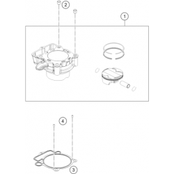 Cylindre GASGAS 250 MC-F 4T 2023 