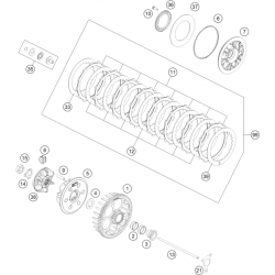 Embrayage GASGAS 450 MC-F 4T 2023 