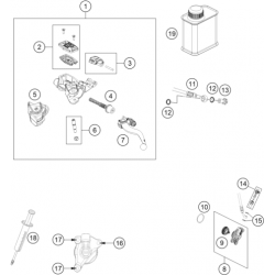 Contrôle d'embrayage BRAKTEC GASGAS 450 MC-F 4T 2023 