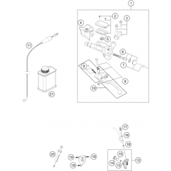 Contrôle d'embrayage BREMBO GASGAS 450 MC-F 4T 2023 