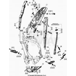 Accessoires de chassis BETA 125 RR 2T RACING 2023 