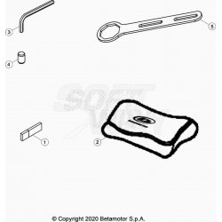 Trousse a outils BETA 125 RR 2T RACING 2023 