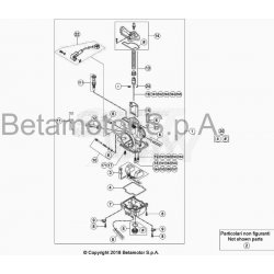 Carburateur BETA 200 RR 2T RACING 2023 