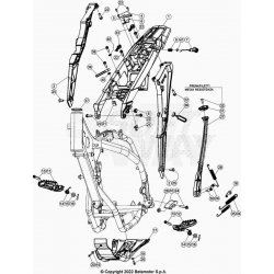 Accessoires de chassis BETA 200 RR 2T RACING 2023 